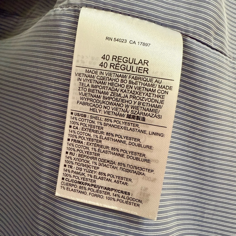 Banana Republic Tailored Slim Fit Blazer - Picture 16 of 16